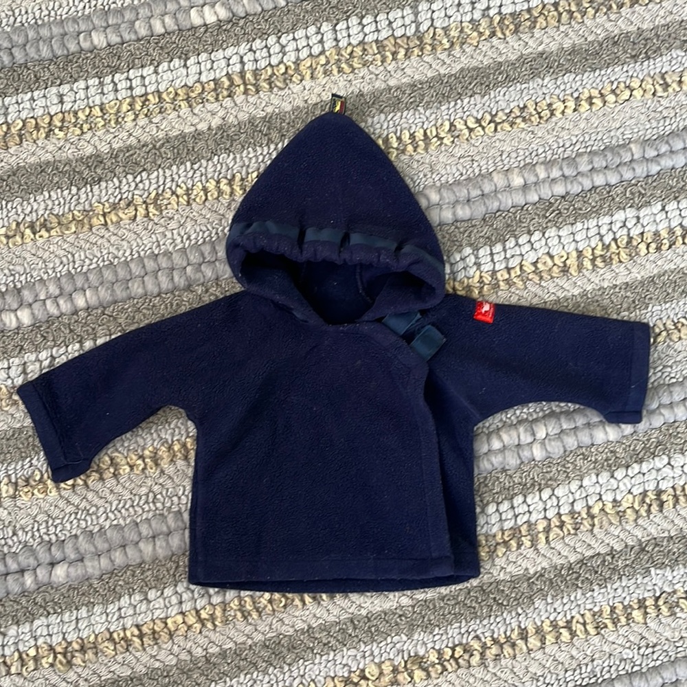Widgeon navy blue jacket (3mo)